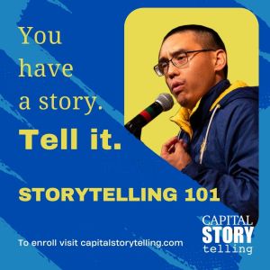 Oral Storytelling 101 (Virtual) Tuesdays June 4 - 25 @ 6:00 - 8:00 PM PT